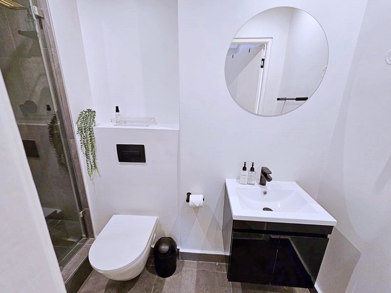 The bathroom at The Carrington